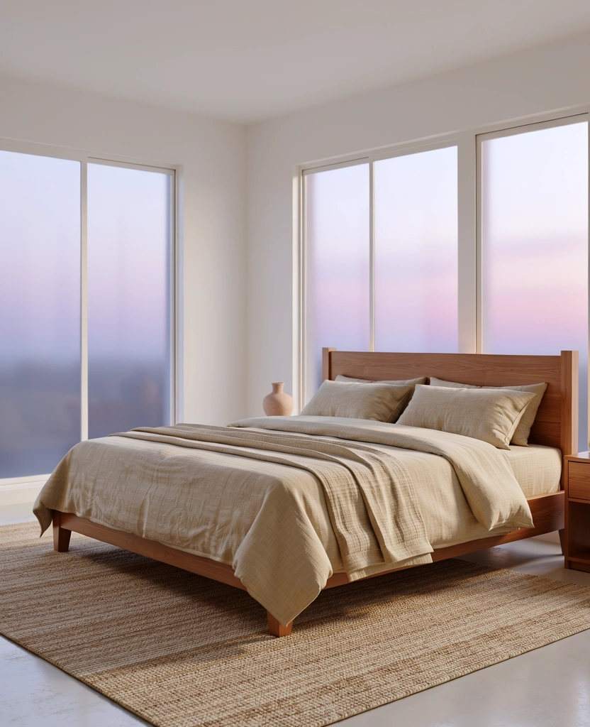 Habitación diseñada para el descanso ideal